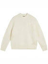 Savio Mock Neck Cable Knit Top Cloud White - J.LINDEBERG - BALAAN 2