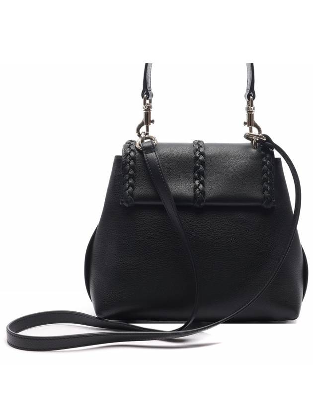 Penelope Leather Shoulder Bag Black - CHLOE - BALAAN 5