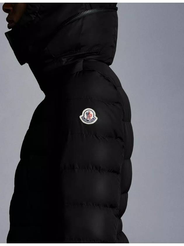 Women's Flammette Long Down Padding Black - MONCLER - BALAAN 3