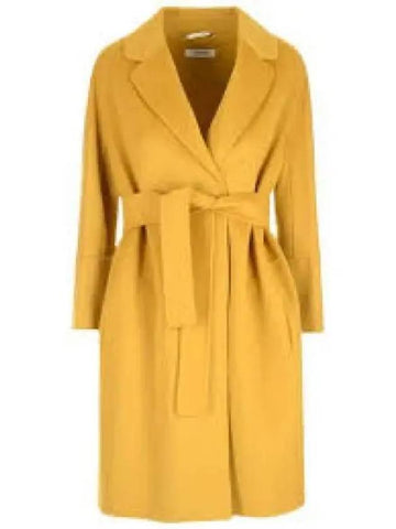 S Max Mara Arona Virgin Wool Belted Coat Senafe 90160439600096 1238810 - S MAX MARA - BALAAN 1