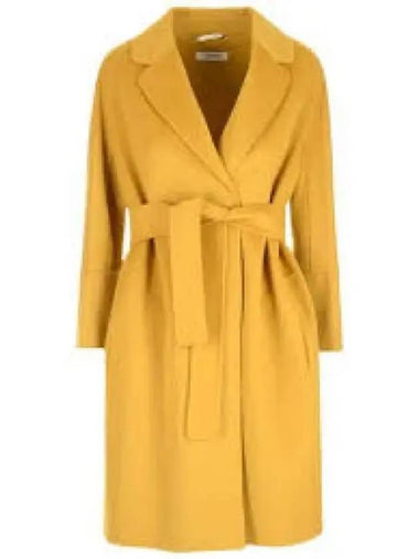 S Max Mara Arona Virgin Wool Belted Coat Senafe 90160439600096 1238810 - S MAX MARA - BALAAN 1