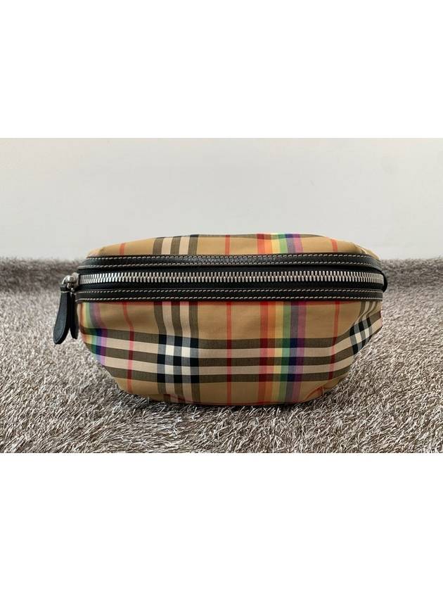 Check Rainbow Hip Sack - BURBERRY - BALAAN 3