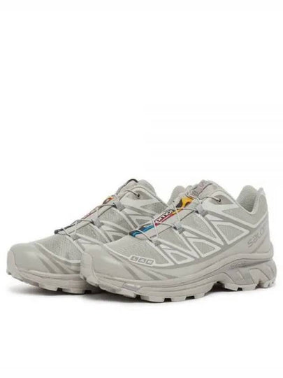 XT 6 Low-Top Sneakers Ghost Grey - SALOMON - BALAAN 2