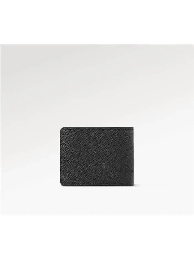 Slender Wallet Taiga Black - LOUIS VUITTON - BALAAN 6