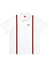 Velor Warm Up White Shirt Velor Warm Up white - SUPREME - BALAAN 2