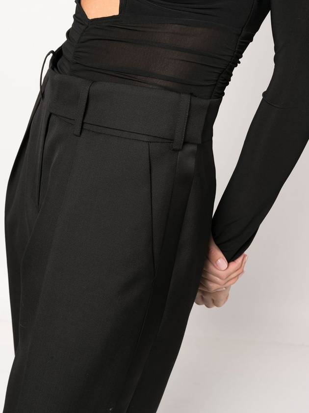 Alexandre Vauthier Trousers Black - ALEXANDRE VAUTHIER - BALAAN 3