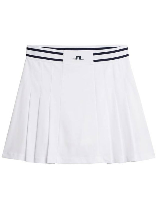 Women's Harlow Skirt White - J.LINDEBERG - BALAAN 2