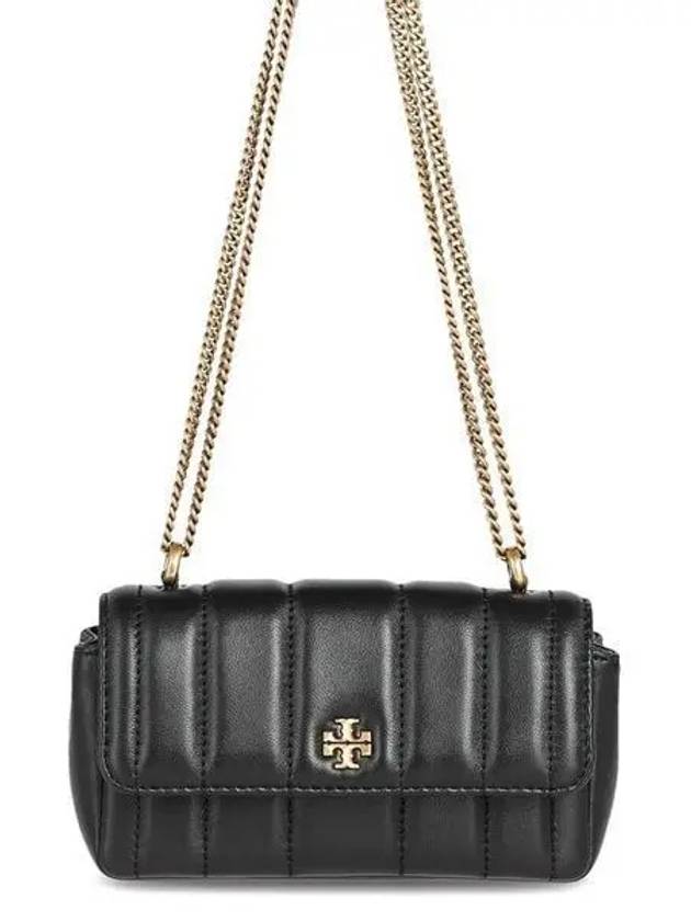 Kira Flap Mini Shoulder Bag Black - TORY BURCH - BALAAN 2