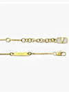 Men's V Logo Metal Bracelet Gold - VALENTINO - BALAAN 4