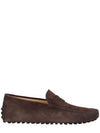 Men's Suede Gommino Driving Shoes Brown - TOD'S - BALAAN 2