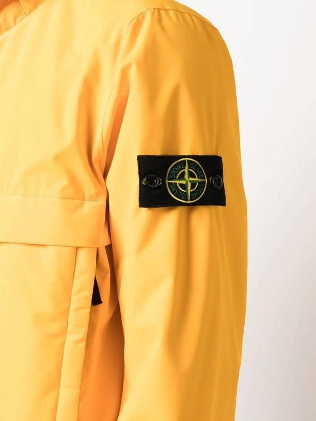 Men's Soft Shell Pure Insulation Technology Primaloft Hooded Jacket Yellow - STONE ISLAND - BALAAN 3