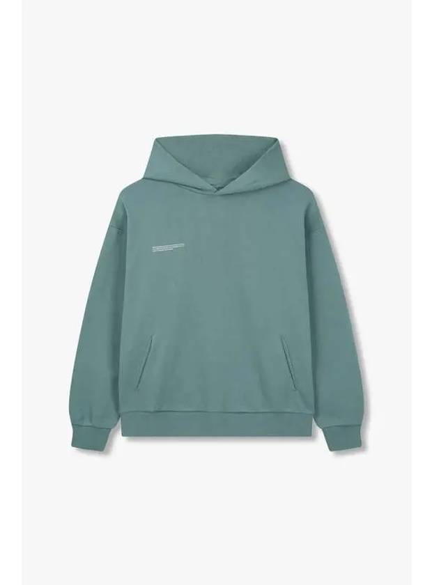 Unisex 365 Midweight Hoodie Blue Green - PANGAIA - BALAAN 1