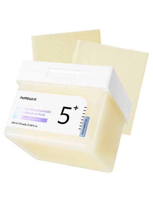 [Numbuzin] No.5 Vitamin-Niacinamide Concentrated Pad (70Pads) - NUMBUZIN - BALAAN 1