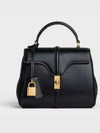 16 Calfskin Mini Shoulder Bag Black - CELINE - BALAAN 2