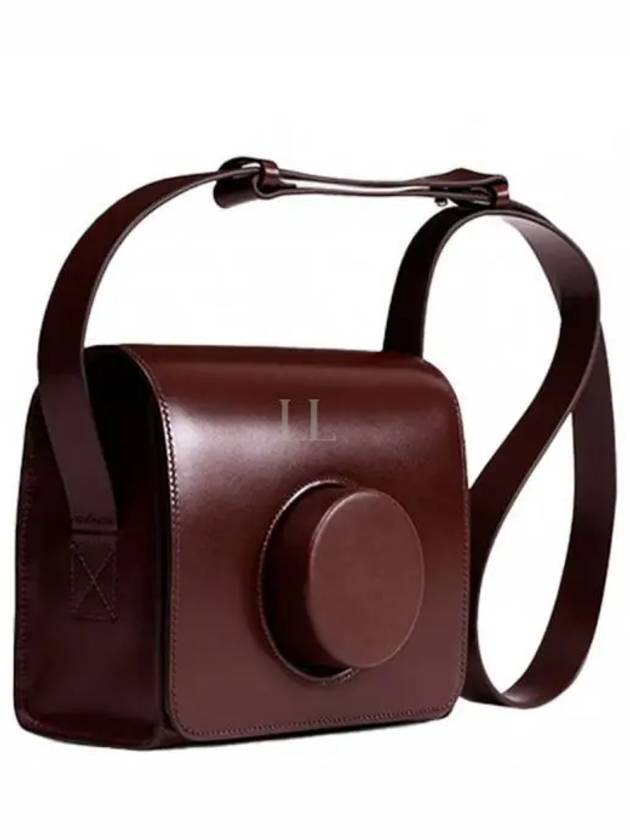 Women's Vegetable Tanned Leather Camera Cross Bag Roasted Pecan - LEMAIRE - BALAAN 2