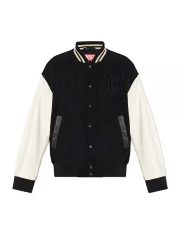 L Nyman Panel Bomber Jacket Black - DIESEL - BALAAN 2