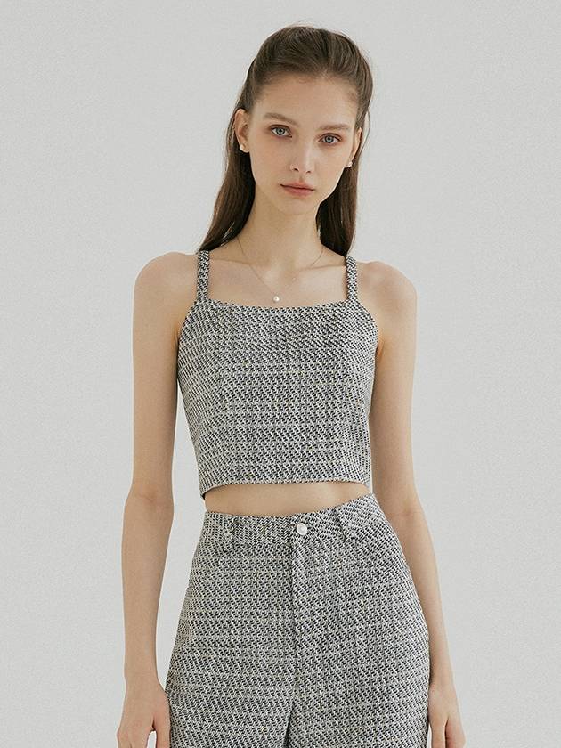 TWEED CROP TOP MUL22STO002 - MULLION - BALAAN 2