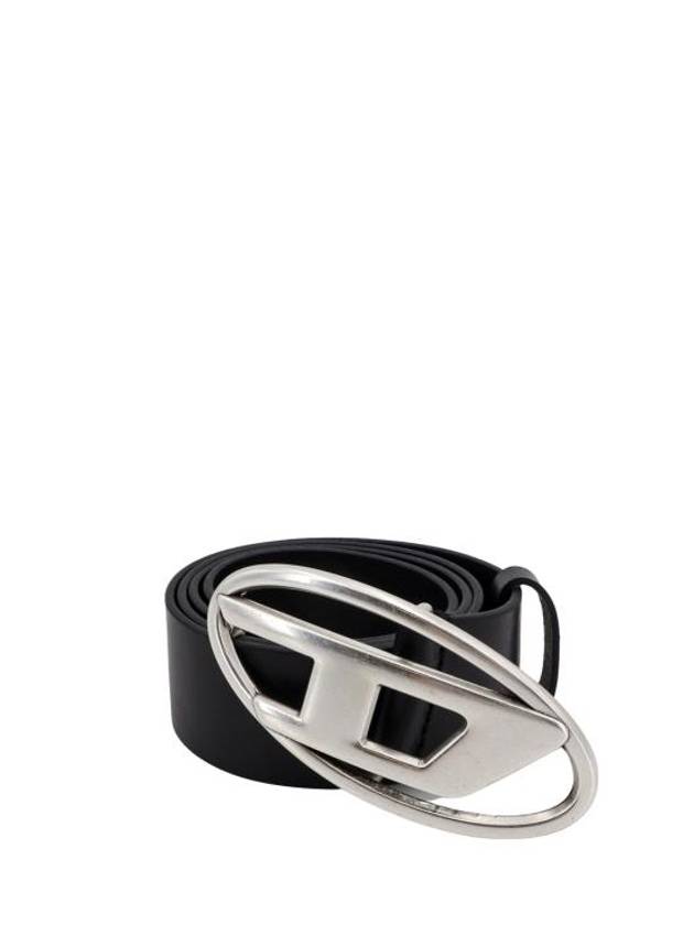 1DR D Buckle Leather Belt Black - DIESEL - BALAAN 3