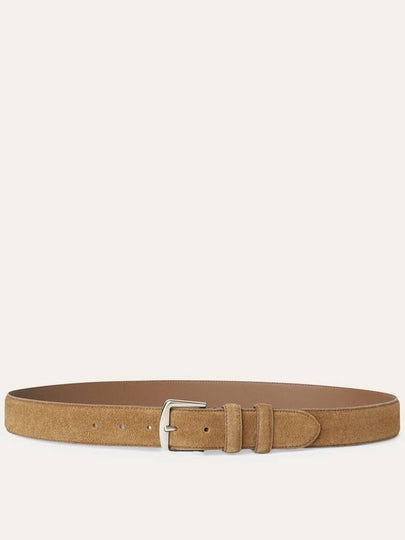 Alsavel Suede Belt Light Wood Smoke - LORO PIANA - BALAAN 2