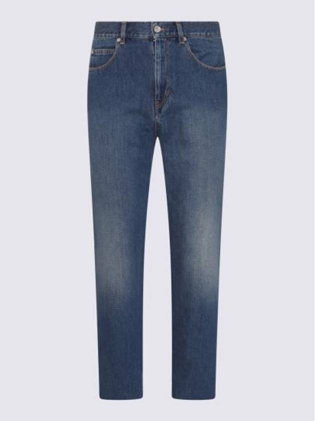 Jack Denim Straight Jeans Blue - ISABEL MARANT - BALAAN 2