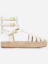 Dioriviera Marine Rope Sole Sandals White - DIOR - BALAAN 2