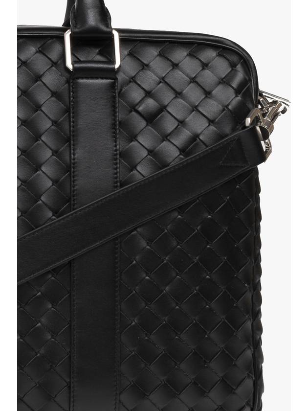 Bottega Veneta ‘Classic Intrecciato Large’ Briefcase, Men's, Black - BOTTEGA VENETA - BALAAN 6