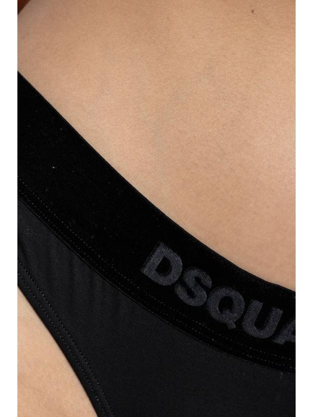 Dsquared2 Logo Briefs, Women's, Black - DSQUARED2 - BALAAN 4