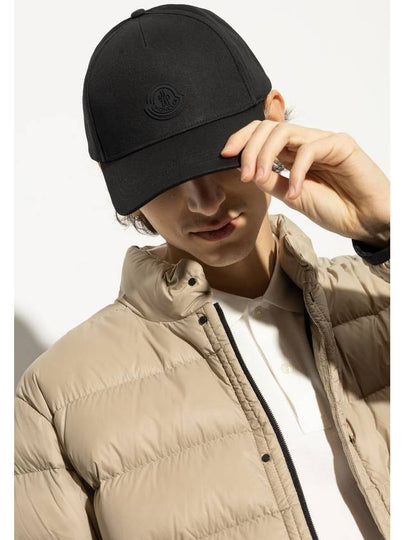 Moncler Baseball Cap, Men's, Black - MONCLER - BALAAN 2