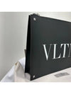 VLTN Logo Clutch Bag Black - VALENTINO - BALAAN.