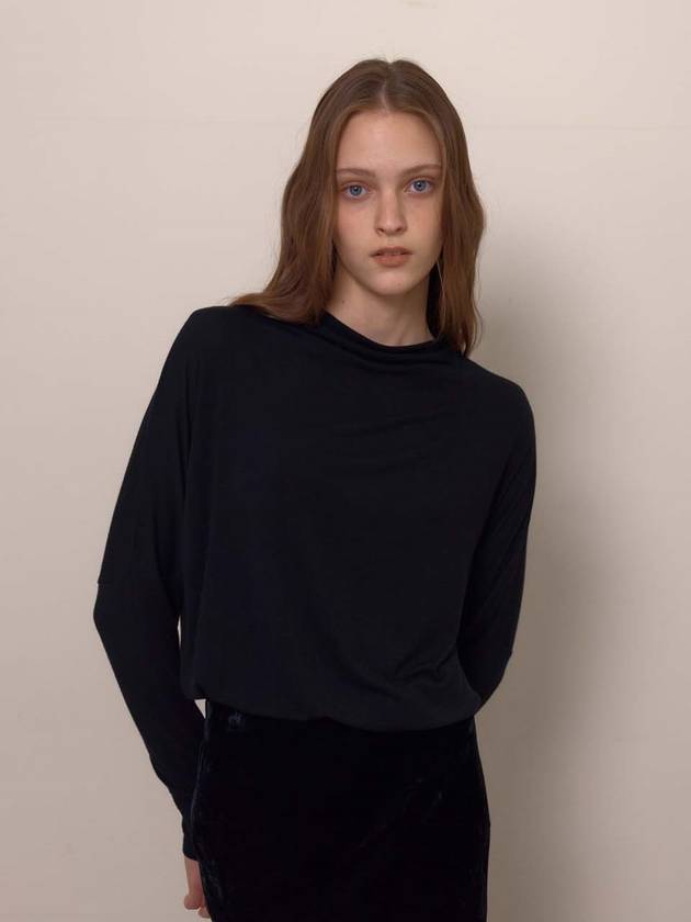 RTRC sheer highneck tee black - KILHOUETTE - BALAAN 1