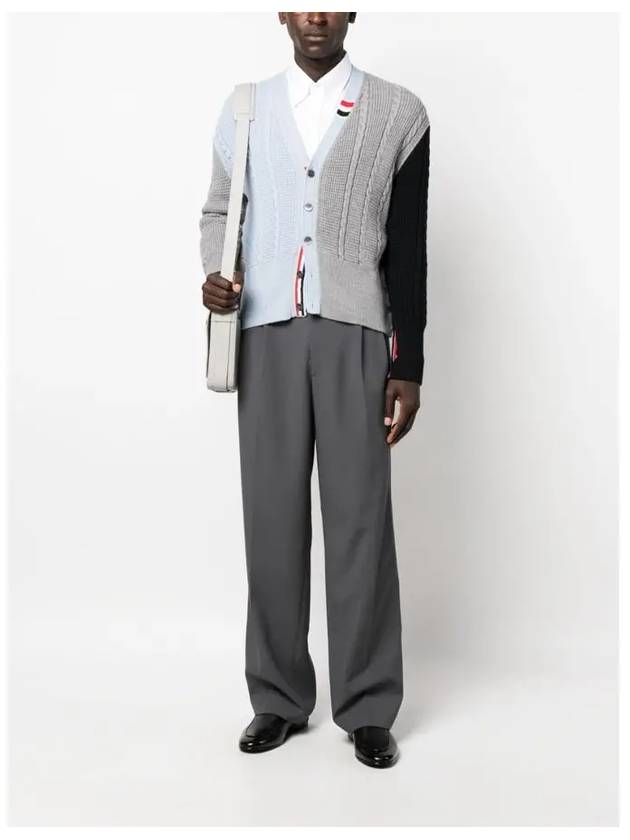 Single Breasted Button Cardigan - THOM BROWNE - BALAAN 7