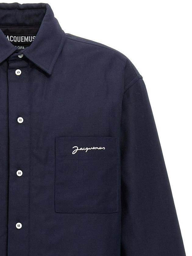 Jacquemus 'La Chemise Boulanger' Overshirt - JACQUEMUS - BALAAN 3