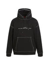 Logo Print Hoodie Black - HUGO BOSS - BALAAN 2