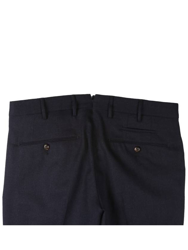 Skinny fit navy virgin wool pants - PT TORINO - BALAAN 4