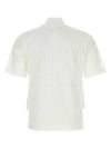 Cotton Popeline Pocket Short Sleeve Shirt White - CP COMPANY - BALAAN 3