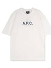 Moran Openwork Short Sleeve T-Shirt White - A.P.C. - BALAAN 2