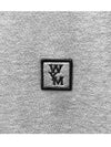 WYM Patch Back Logo Hoodie Grey - WOOYOUNGMI - BALAAN 6