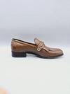 Mirror G Leather Loafers Brown - GUCCI - BALAAN 5