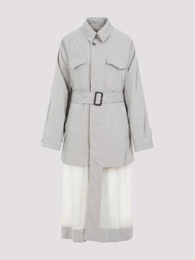 Belted Reversible Trench Coat Sand - MAISON MARGIELA - BALAAN 1