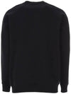 Men's ORB Embroidery Logo Crew Neck Sweatshirt Black - VIVIENNE WESTWOOD - BALAAN 5