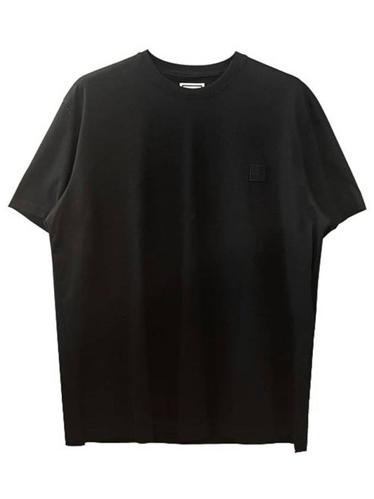 Feather Back Logo Short Sleeve T-Shirt Black - WOOYOUNGMI - BALAAN 2