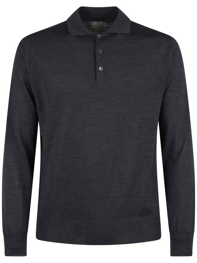 Canali Sweaters Grey - CANALI - BALAAN 1