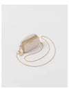 Patent Leather Mini Pouch Ivory Boutique - PRADA - BALAAN 2