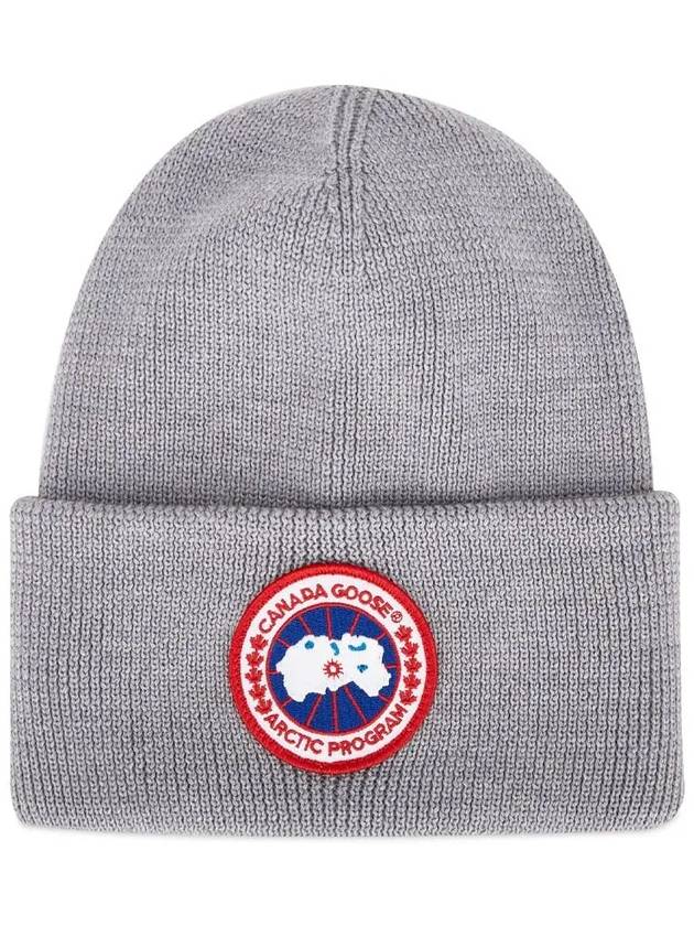 Arctic Disc Torque Wool Beanie Heather Grey - CANADA GOOSE - BALAAN 2