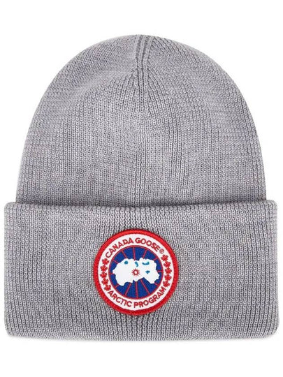 Arctic Disc Torque Wool Beanie Heather Grey - CANADA GOOSE - BALAAN 2