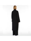 Capi Wool Double Coat Black - S MAX MARA - BALAAN 4