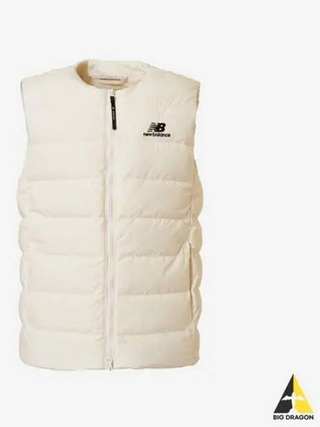 Uni Active Light Down Vest 64 Cream - NEW BALANCE - BALAAN 1