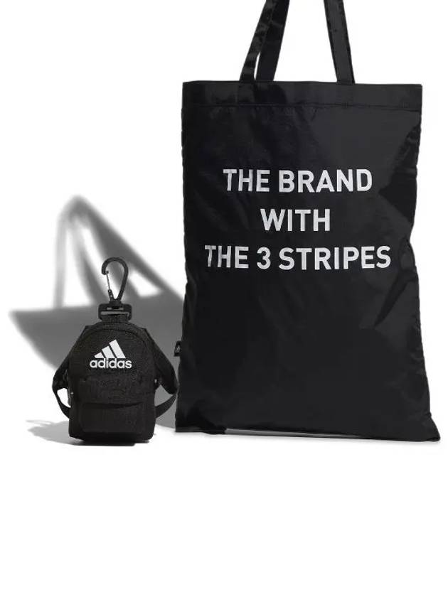 Ultra Mini Backpack And Packable Tote Bag Black - ADIDAS - BALAAN 2