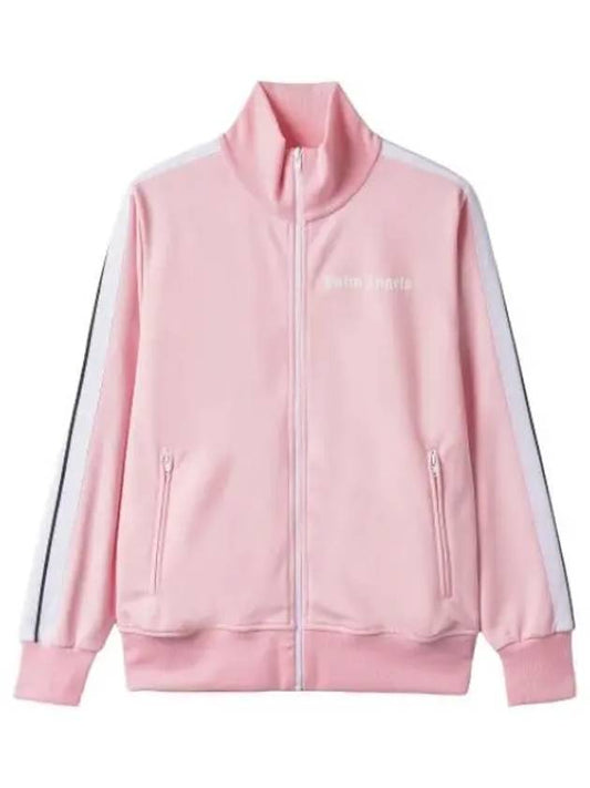 Track Jacket Almond Blossom Pink White Jumper - PALM ANGELS - BALAAN 1