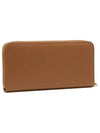 Logo Zipper Around Long Wallet Brown - CHLOE - BALAAN 4